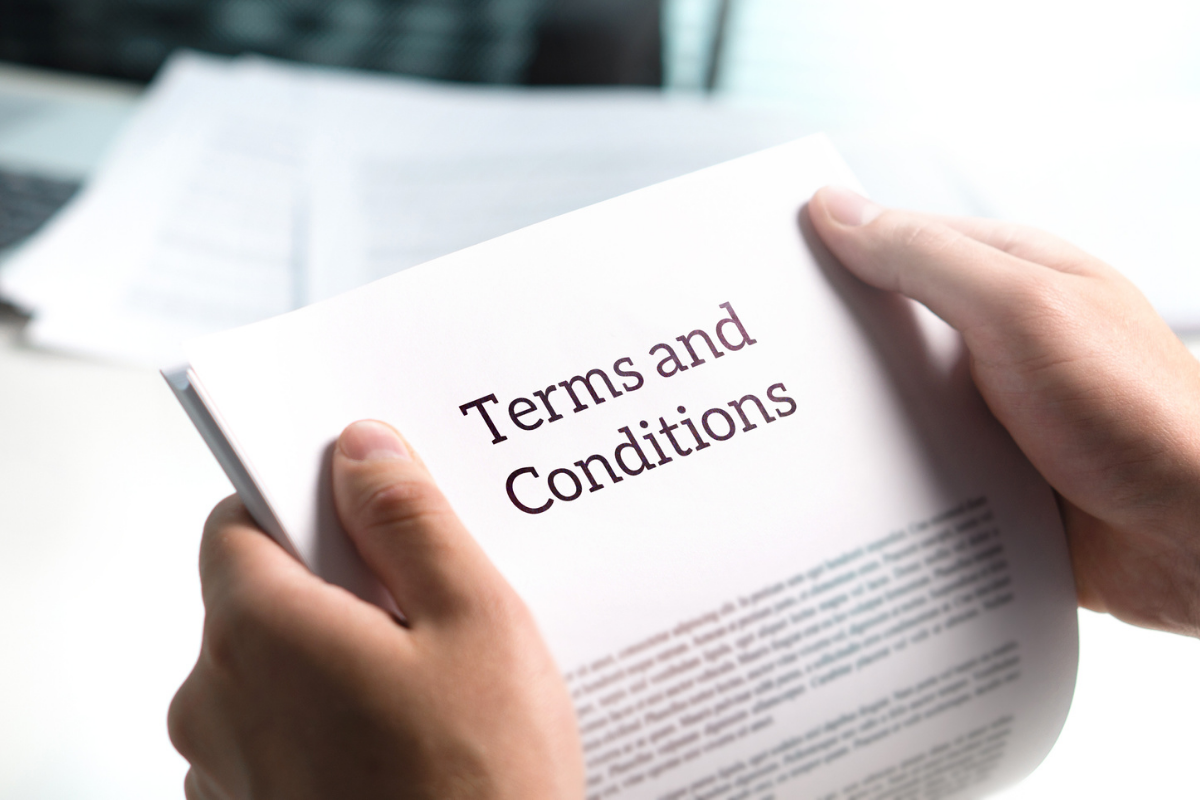 Terms and Conditions Agreements